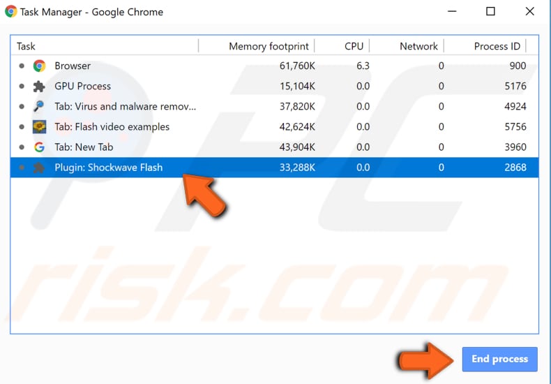 ferma adobe shockwave flash step 2