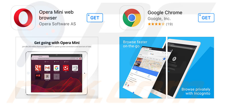 browser di terze parti