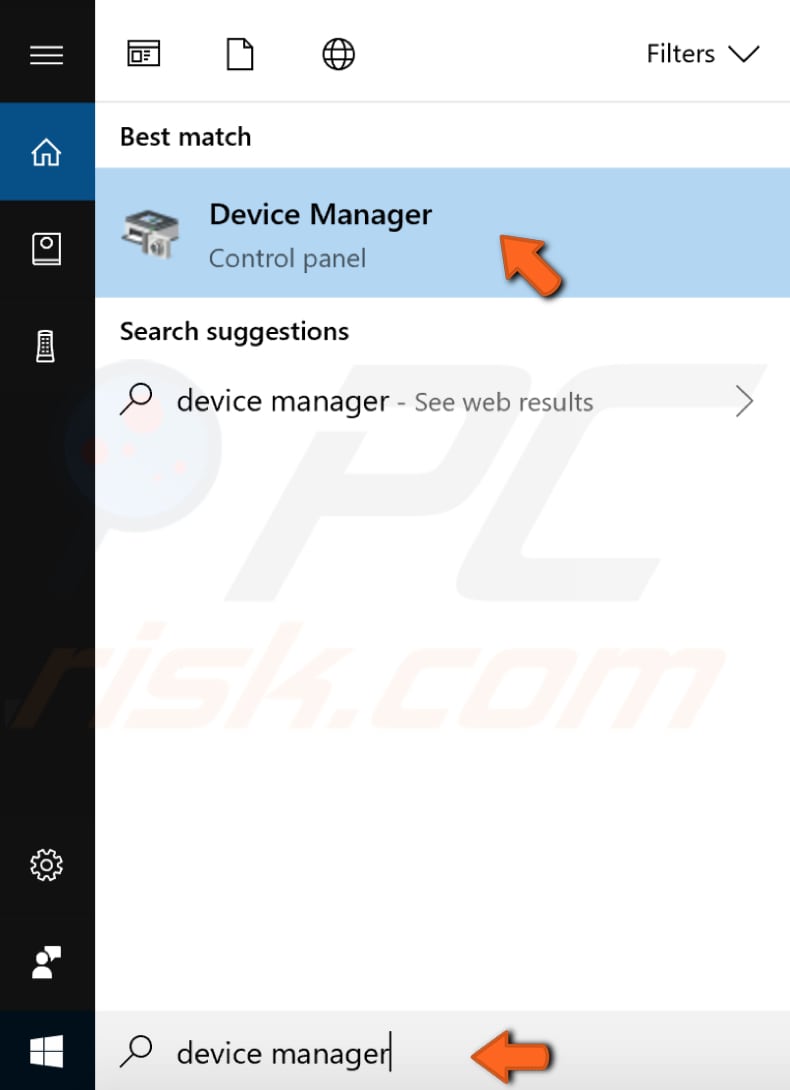 disinstallare il driver dell'adattatore wireless passaggio 1