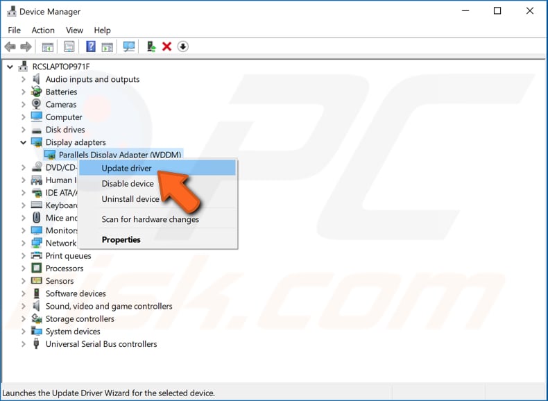 reinstallare i driver passaggio 4