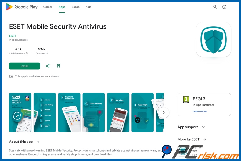 ESET su Google Play