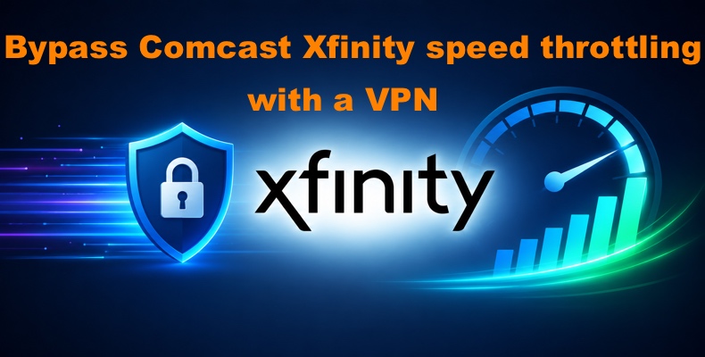 Aggirare la limitazione della velocità di Comcast Xfinity