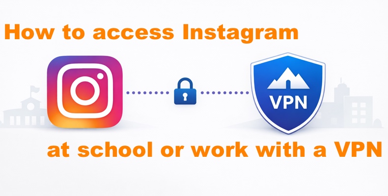Accedere a Instagram con una VPN
