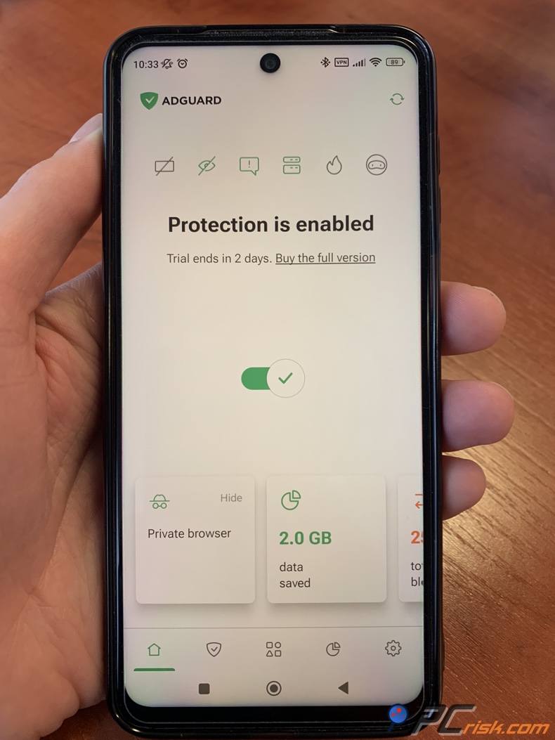 AdGuard su Android