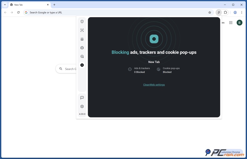 Estensione CleanWeb