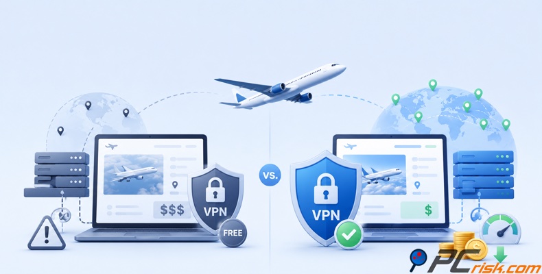 È possibile usare una VPN gratuita per acquistare biglietti aerei più economici