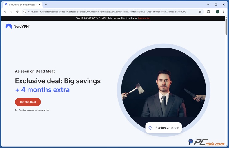 Offerta NordVPN Dead Meat