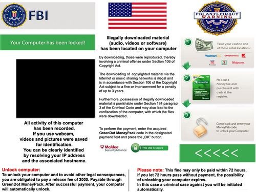 fbi anti piracy warning