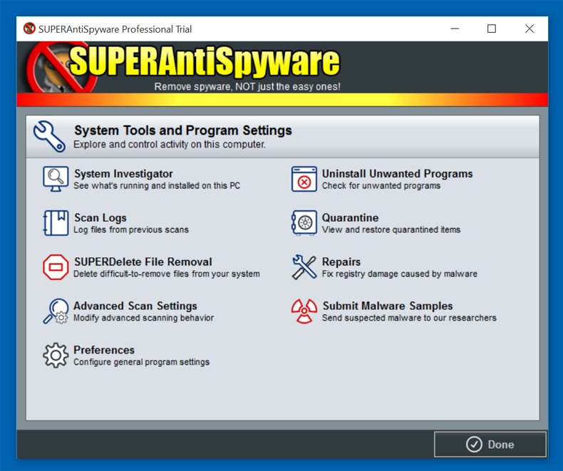 superantispyware sito ufficiale