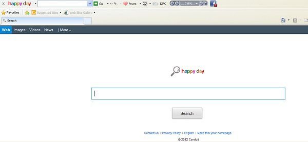 happy day homepage mywebsearch toolbar