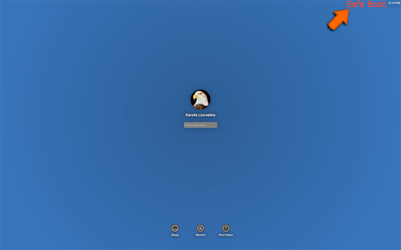 Mac OS Safe Boot