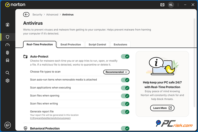 Norton 360 Deluxe Protezione da malware e virus