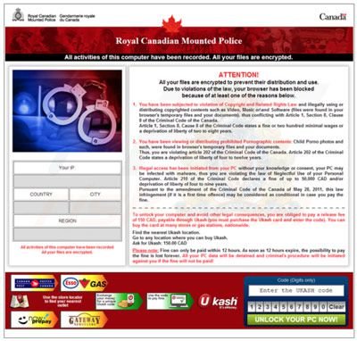 Canada browser blocked