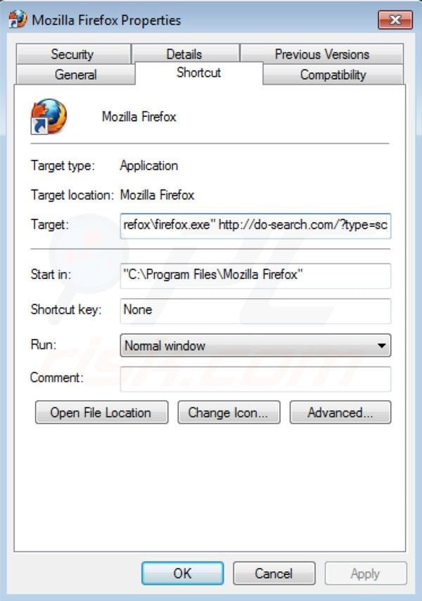 Do-search.com rimozione da Mozilla Firefox 