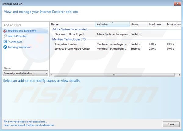 Dogpile rimozione dal collegamento a Internet Explorer