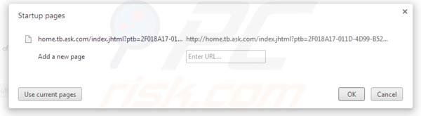 Mindspark toolbar rimozione dalla homepage di Google Chrome 