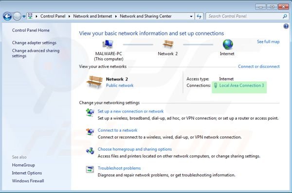 Riconfigurare le impostazioni del DNS settings 4