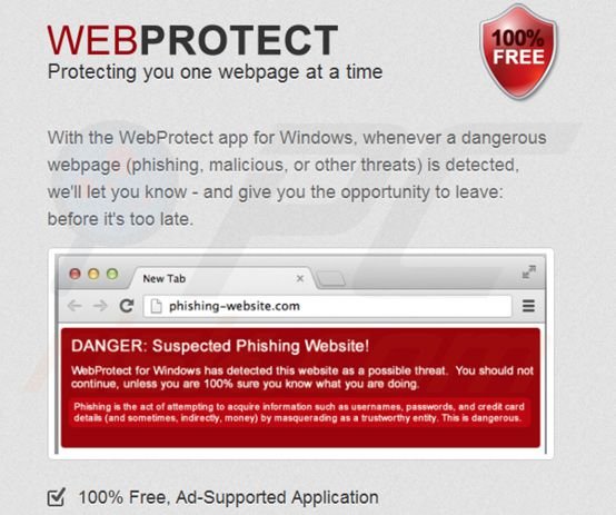 Web Protect virus