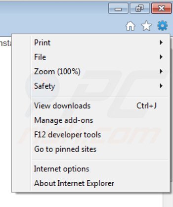 Rimuovere buzz-it da Internet Explorer step 1