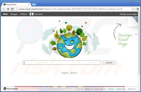 royal-search.com browser hijacker