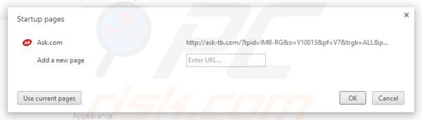 Cambia la tua home page ask-tb.com da Google Chrome 