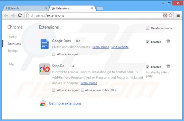 Rimuovere browse-search.com da Google Chrome