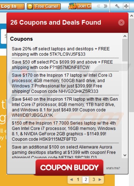 L'adware Client Connect Ltd. che causa gli anunci Coupon Buddy