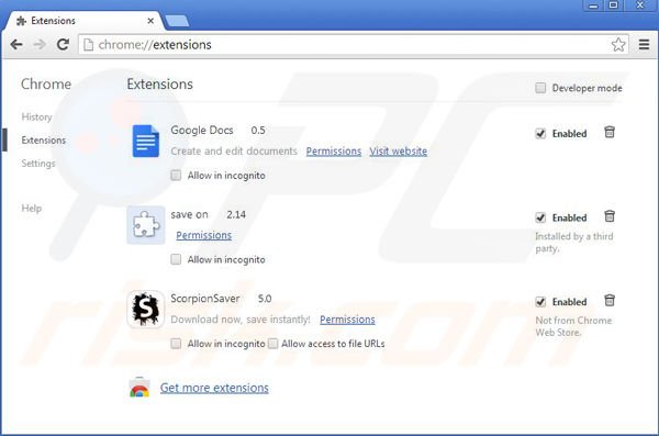 Rimuovere Coupon Downloader ads da Google Chrome step 2