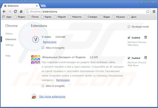 Rimuovere Media Buzz da Google Chrome step 2