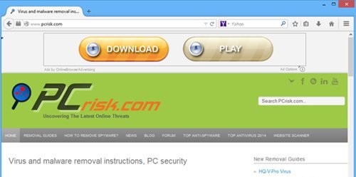 online browser advertising banner ads