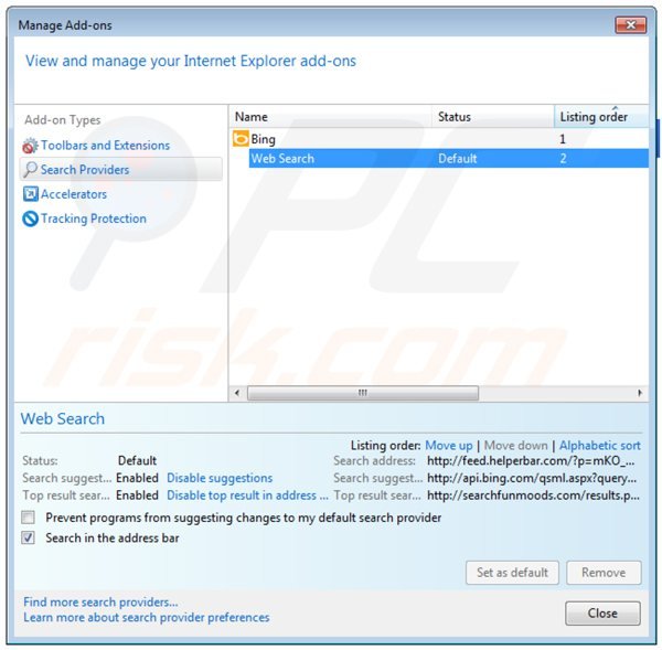 Cambiare il motore di ricerca predefinito yahoo community smartbar da Internet Explorer 