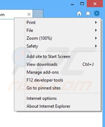 Rimuovere BrowseIgnite da Internet Explorer step 1