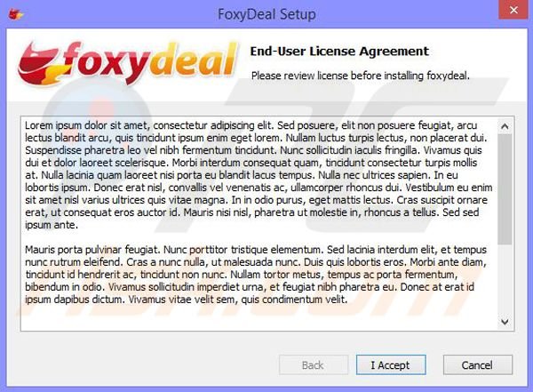 Installer di foxydeal