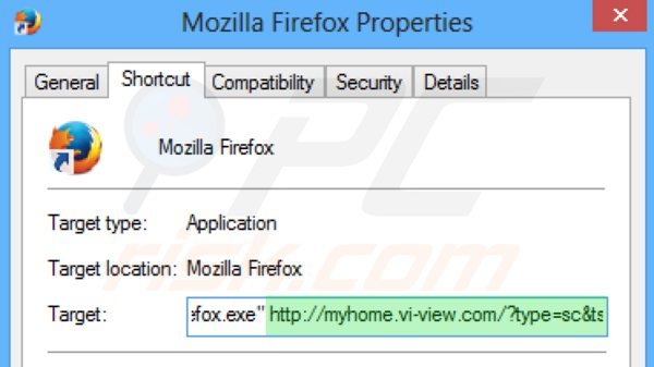 Aggiustare il cllegamento rapido a firefox step 2