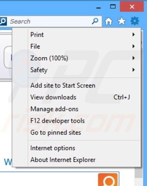 Rimuovere Easy Deals ads da Internet Explorer step 1