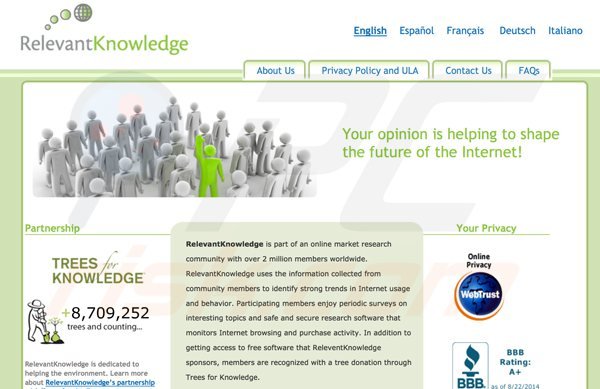 premieropinion è una variante di relevantknowledge