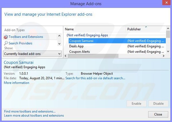 Rimuovere Zombie Invasion da Internet Explorer step 2