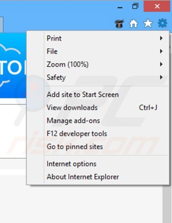 Rimuovere StormWatch da Internet Explorer step 1