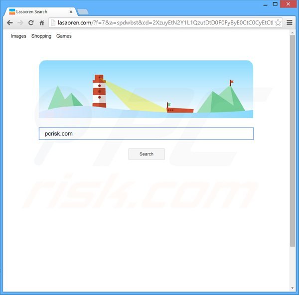 lasaoren.com browser hijacker