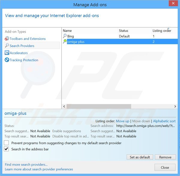 mysearchpagenet-explorer-default-search