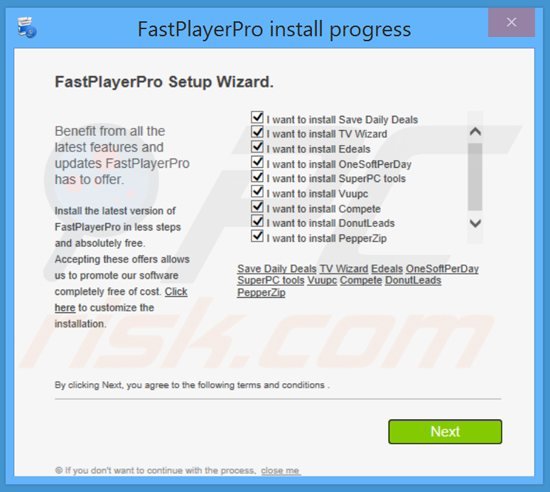 savedailydeals adware installer