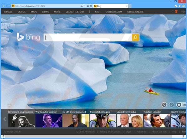 BingProtect browser hijacker
