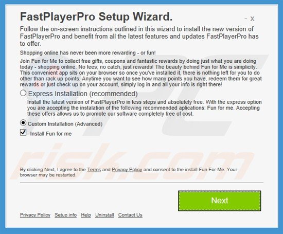 fun for me adware installer