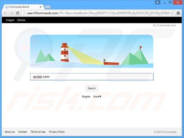 searchfunmoods.com browser hijacker