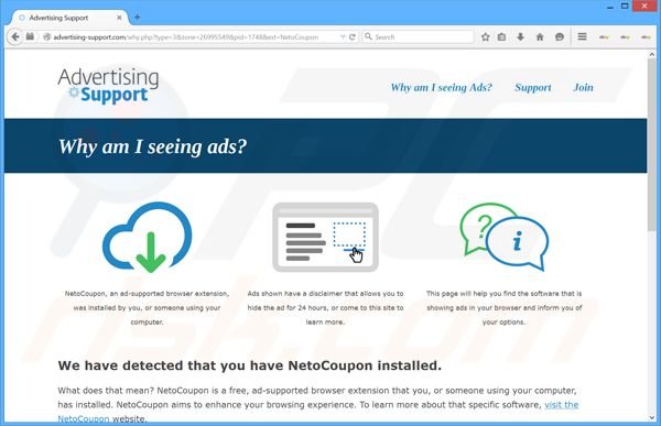 NetoCoupon adware