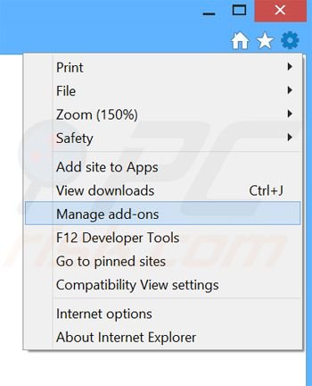 Rimuovere Premium Download Manager adware da Internet Explorer step 1