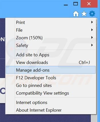 Rimuovere Safer Browser adware da Internet Explorer step 1
