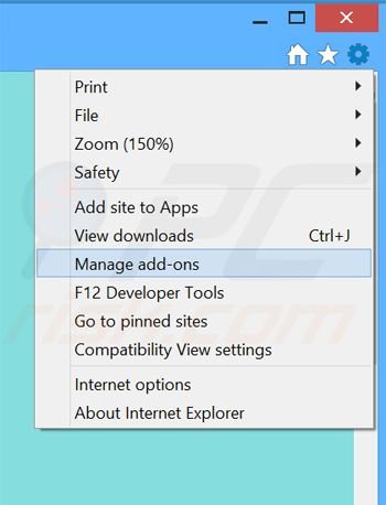 Rimuovere Web Zoom adware da Internet Explorer step 1