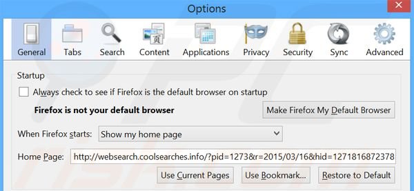 Cambia la tua homepage su Mozilla Firefox 