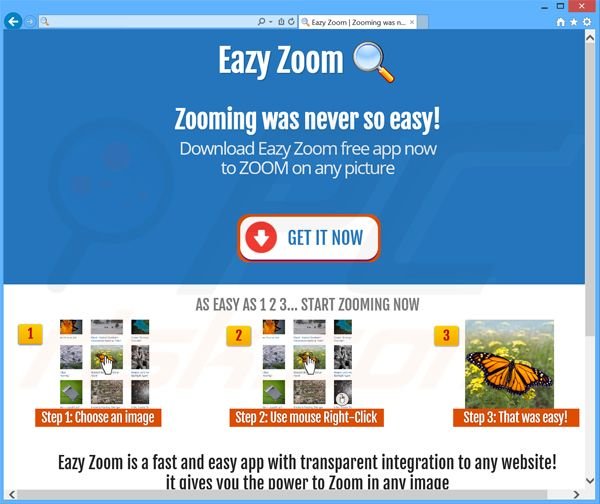 Eazy Zoom adware